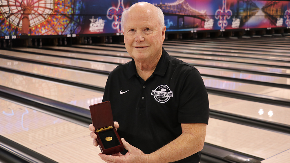 Thomas Scalia celebrates 50 years at the USBC Open Championships